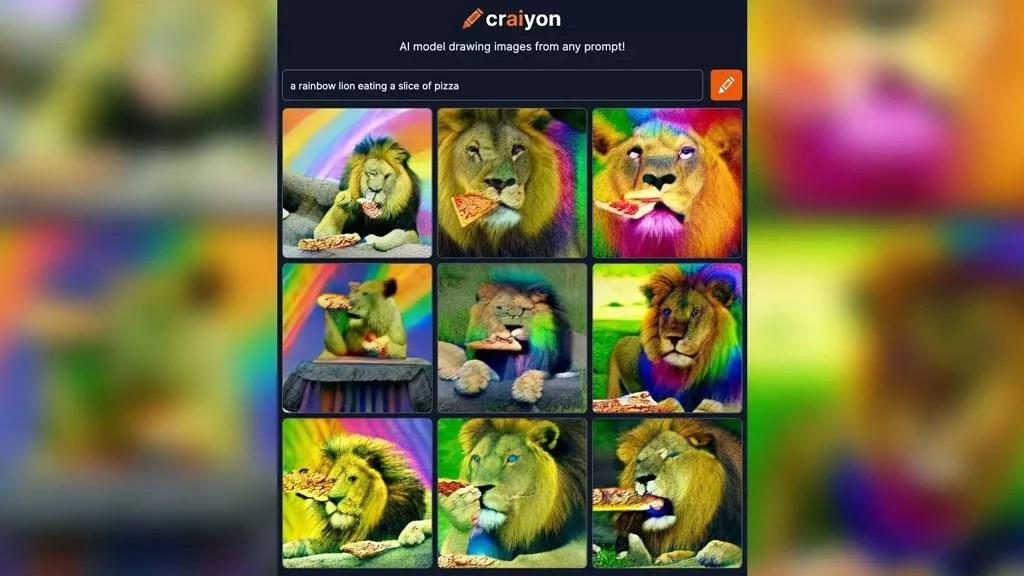 ۴. نقاشی با هوش مصنوعی Craiyon