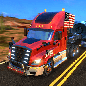 بازی American 3D Truck Driving بازی کامیونی برتر ماشین سنگین برای اندروید