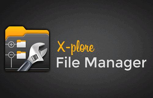 نرم‌افزار مدیریت فایل تلویزیون اندروید X-Plore File Manager