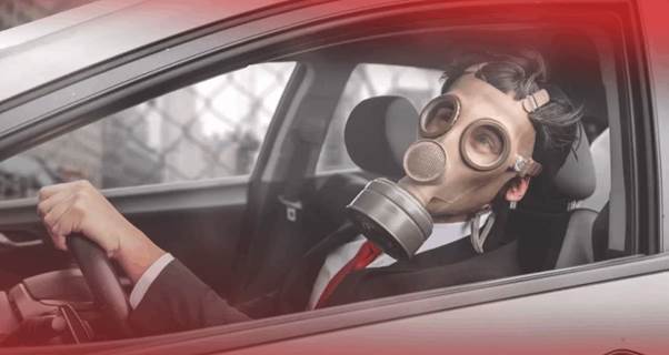 عوارض بوی بنزین برای سرنشینان خودرو