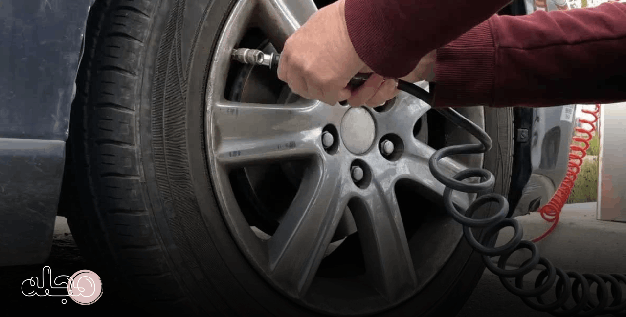 تنظیم نبودن باد لاستیک‌ها