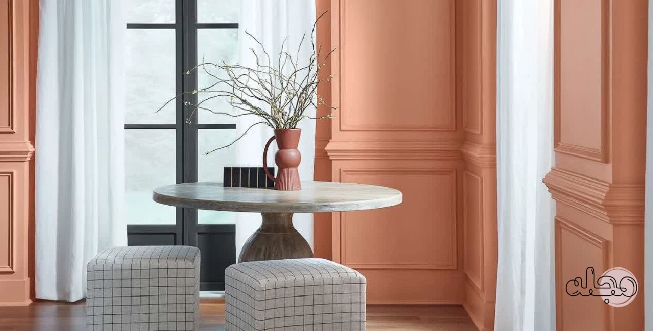 رنگ هلویی مخملی