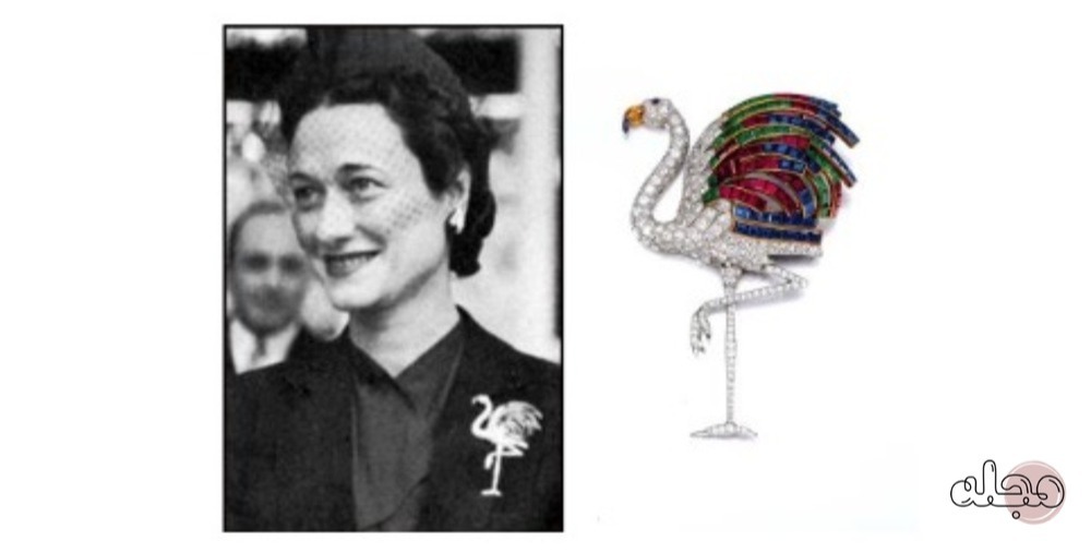 سنجاق سینه فلامینگو