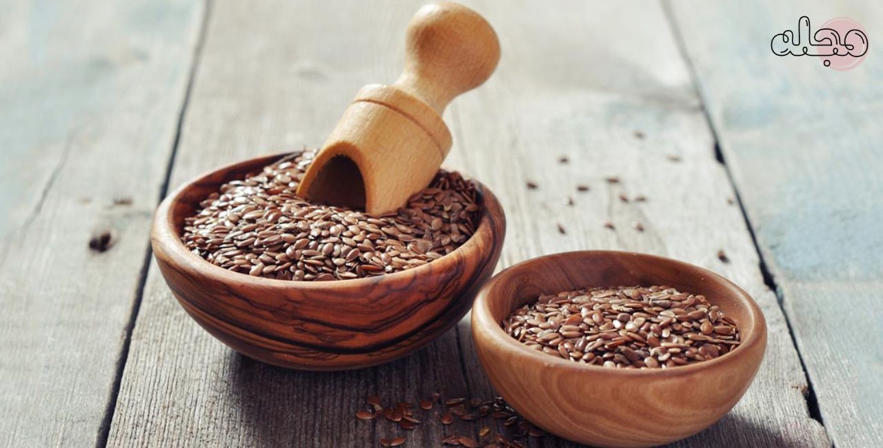 جویدن دانه کتان