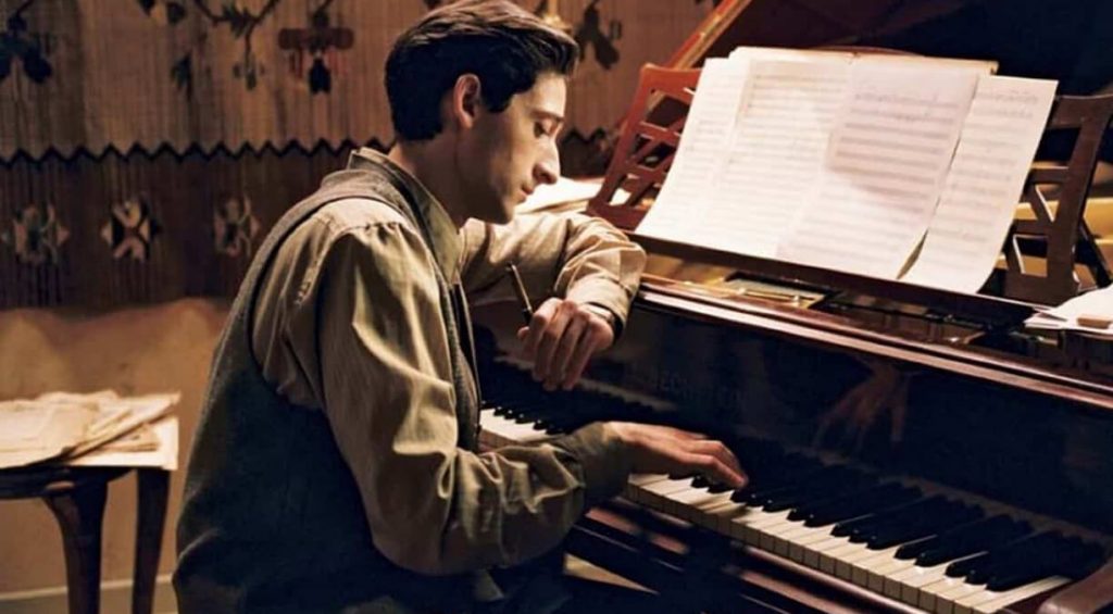آدرین برودی در The Pianist
