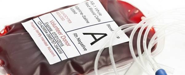 انتقال از طریق فرآورده‌های خونی