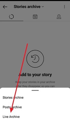 بازیابی لایو اینستاگرام از آرشیو