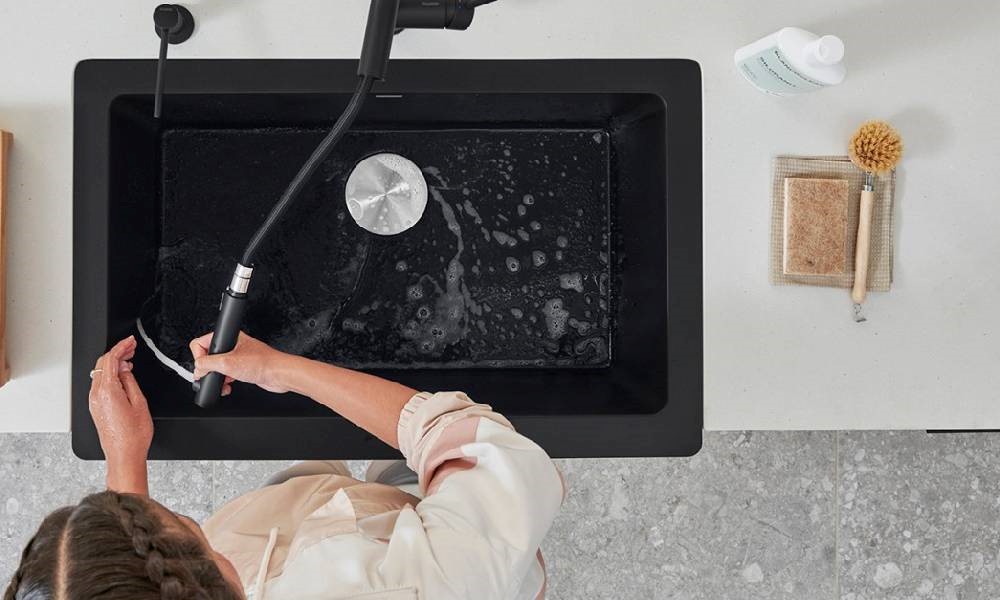 از بین بردن خط و خش سینک گرانیتی